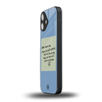 no self control back phone cover | glass case for iphone 16 plus