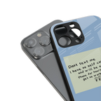 no self control back phone cover | glass case for iphone 13 pro