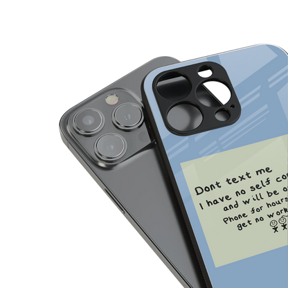 no self control back phone cover | glass case for iphone 14 pro
