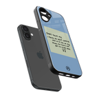 no self control back phone cover | glass case for iphone 16