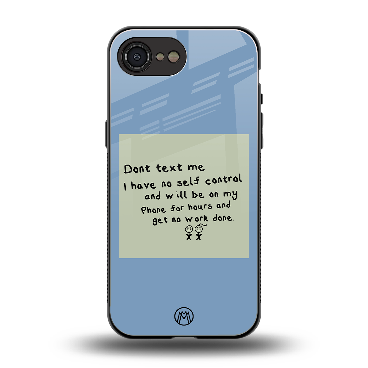 no self control back phone cover | glass case for iphone 16e