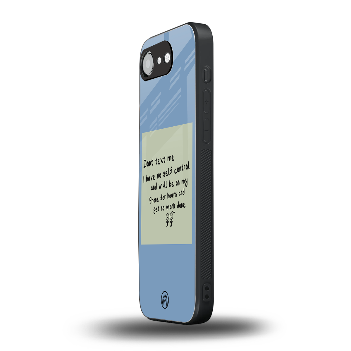 no self control back phone cover | glass case for iphone 16e