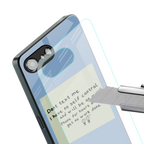 no self control back phone cover | glass case for iphone 16e