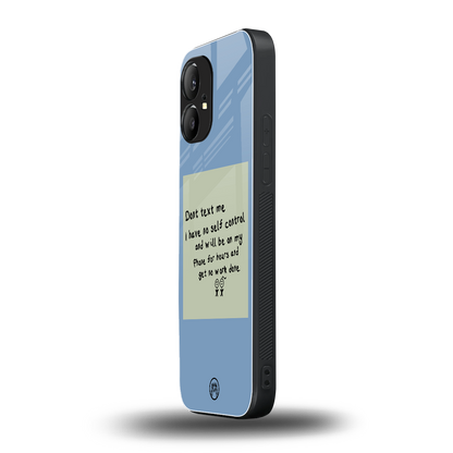 no self control back phone cover | glass case for nothing phone 1