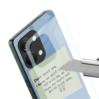 no self control back phone cover | glass case for oneplus nord 3