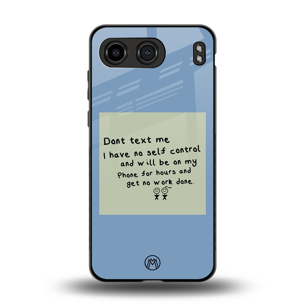 no self control back phone cover | glass case for oneplus nord 4