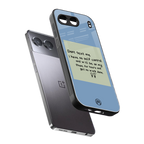 no self control back phone cover | glass case for oneplus nord 4