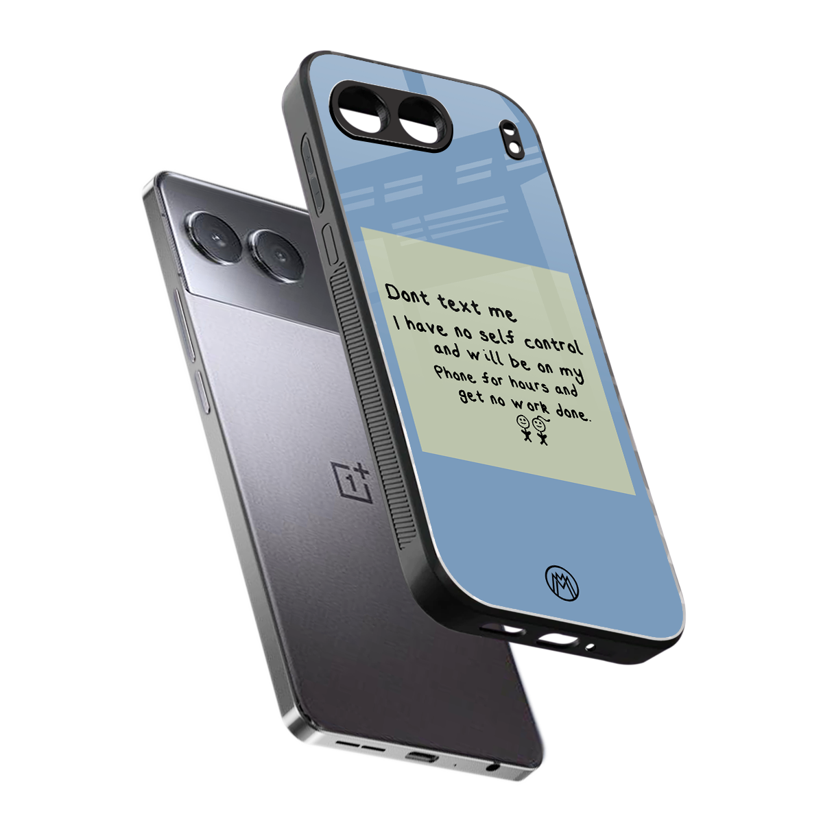 no self control back phone cover | glass case for oneplus nord 4