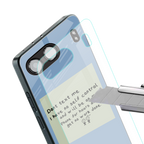 no self control back phone cover | glass case for oneplus nord 4