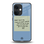 no self control back phone cover | glass case for oneplus nord ce 3