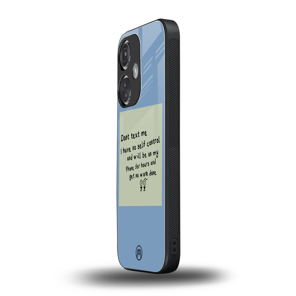 no self control back phone cover | glass case for oneplus nord ce 3