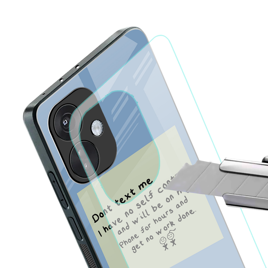 no self control back phone cover | glass case for oneplus nord ce 3