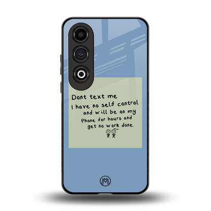 no self control back phone cover | glass case for oneplus nord ce 4