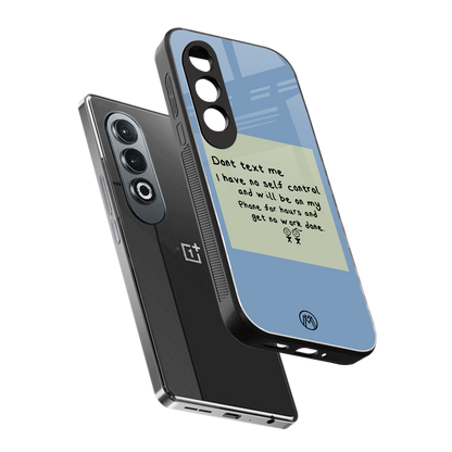 no self control back phone cover | glass case for oneplus nord ce 4