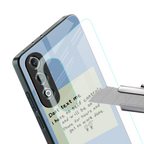 no self control back phone cover | glass case for oneplus nord ce 4