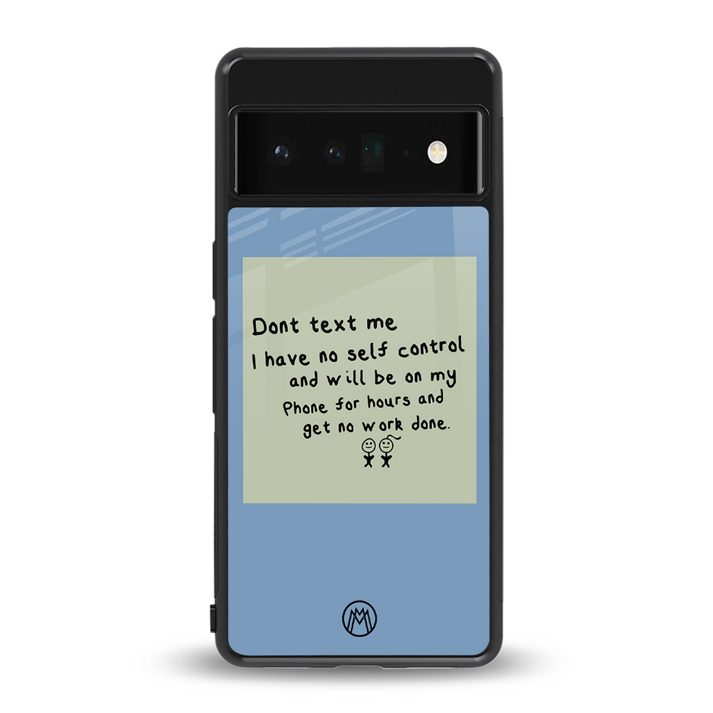 no self control back phone cover | glass case for google pixel 6 pro