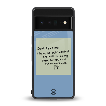 no self control back phone cover | glass case for google pixel 6 pro