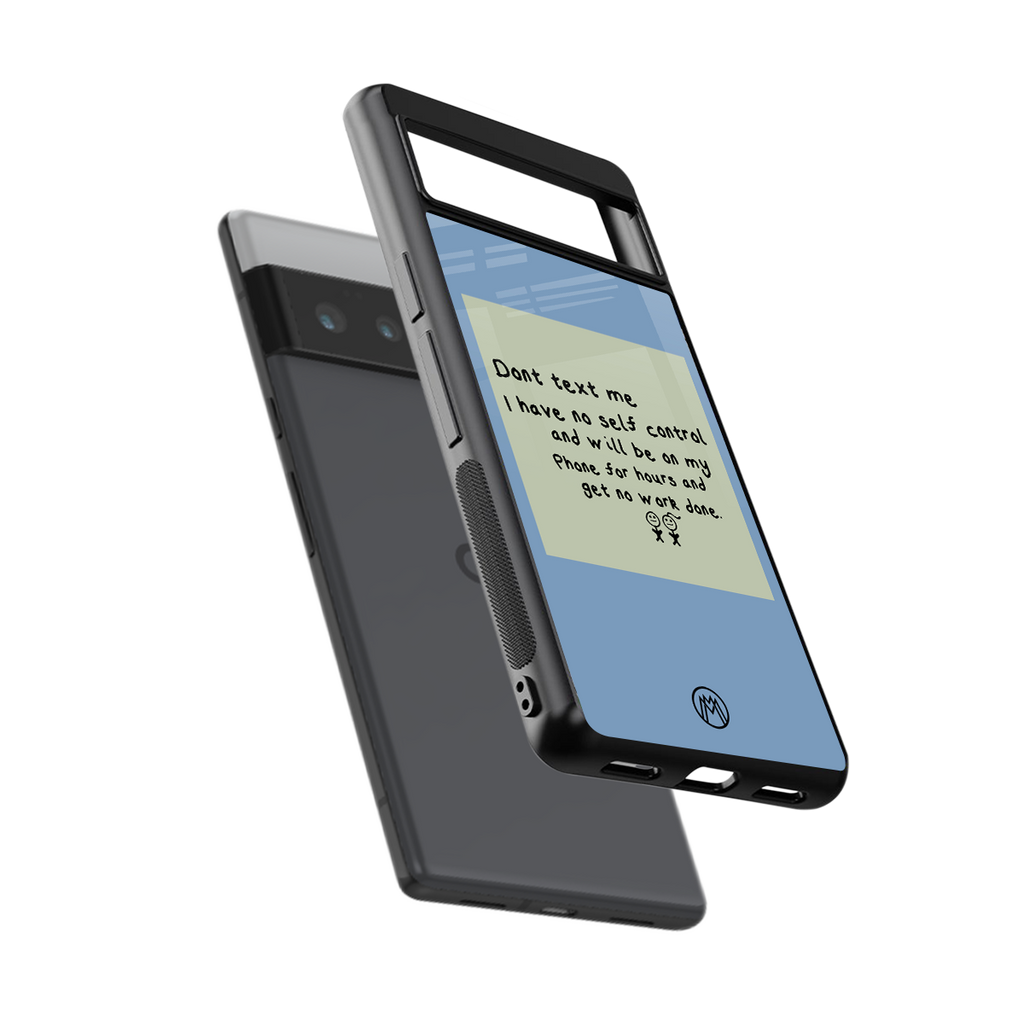 no self control back phone cover | glass case for google pixel 6 pro