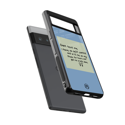 no self control back phone cover | glass case for google pixel 6 pro