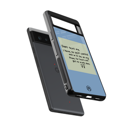 no self control back phone cover | glass case for Google Pixel 6A