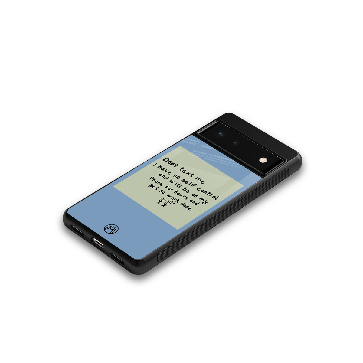no self control back phone cover | glass case for Google Pixel 6A