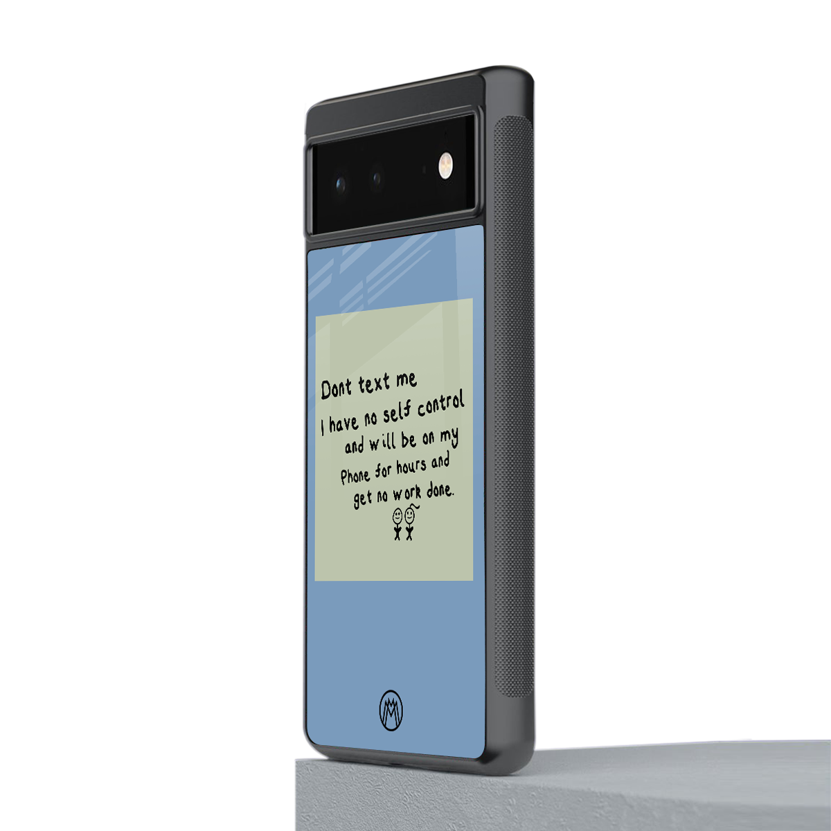 no self control back phone cover | glass case for google pixel 6
