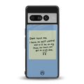 no self control back phone cover | glass case for google pixel 7 pro