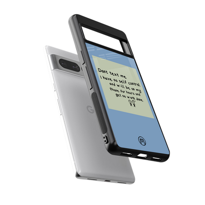 no self control back phone cover | glass case for google pixel 7 pro