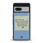 no self control back phone cover | glass case for Google Pixel 7