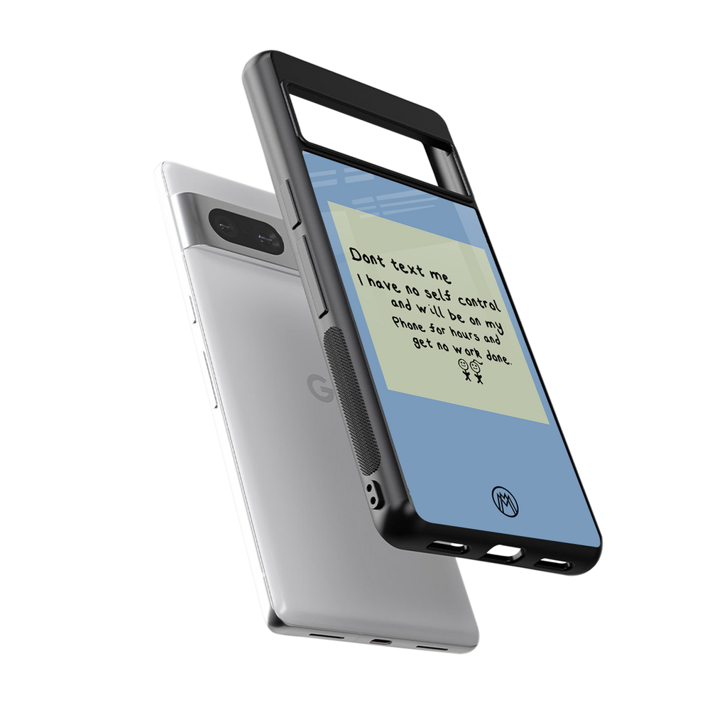 no self control back phone cover | glass case for Google Pixel 7