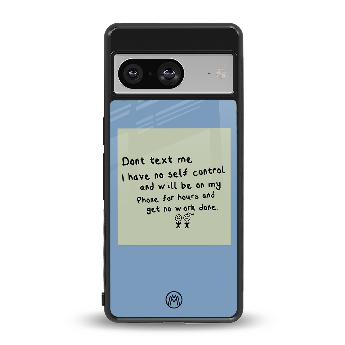 no self control back phone cover | glass case for Google Pixel 8