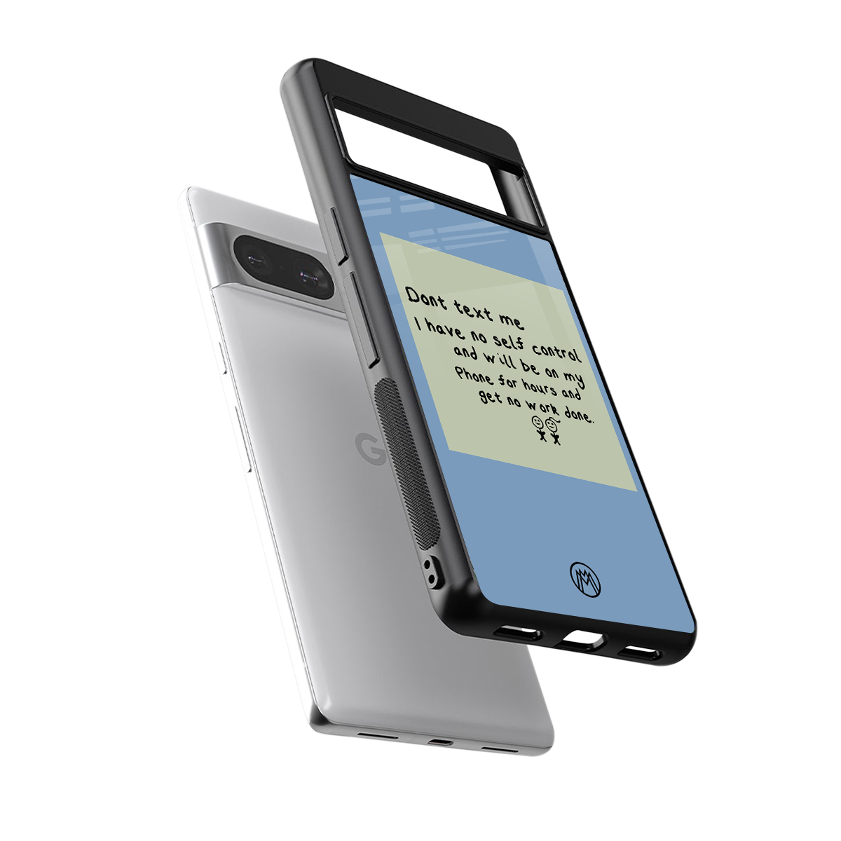 no self control back phone cover | glass case for Google Pixel 8