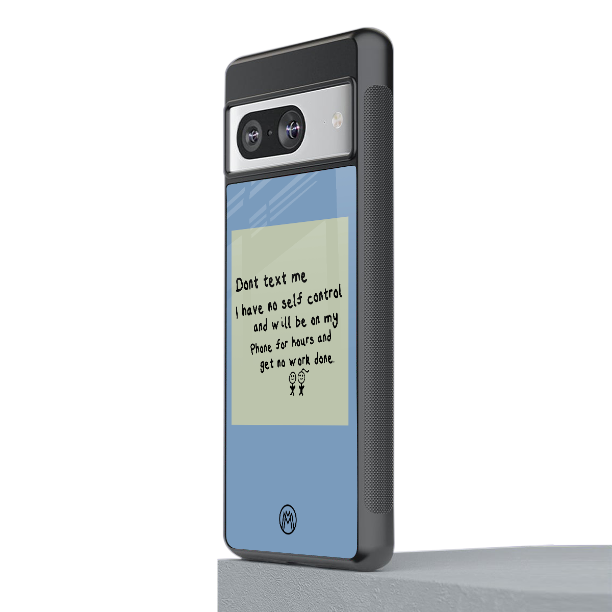 no self control back phone cover | glass case for Google Pixel 8