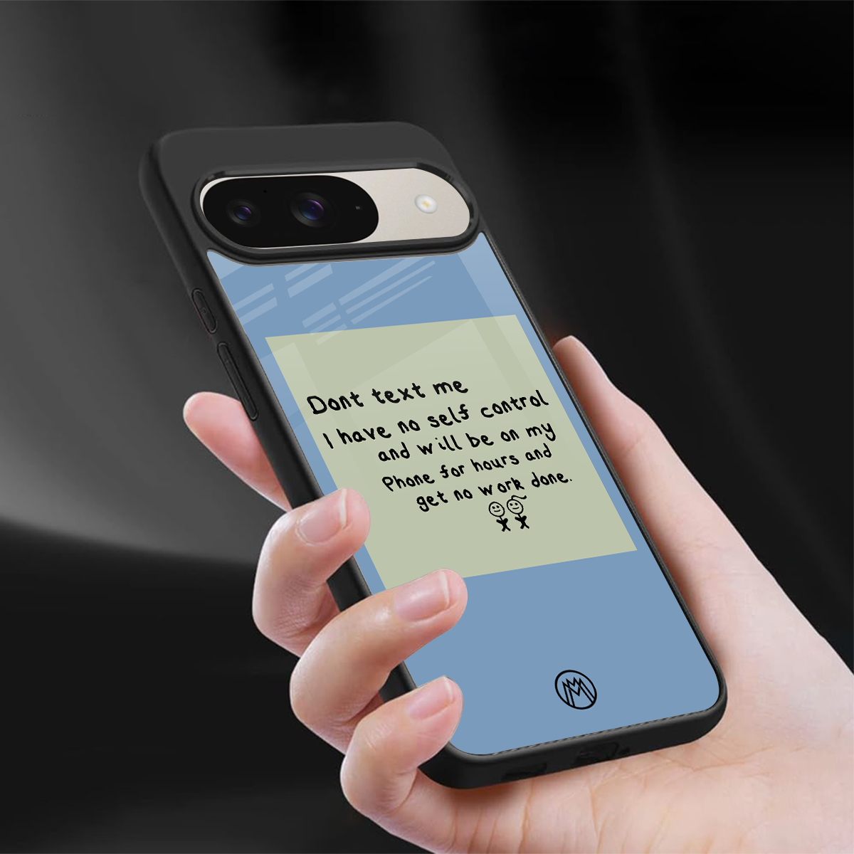 no self control back phone cover | glass case for google pixel 9