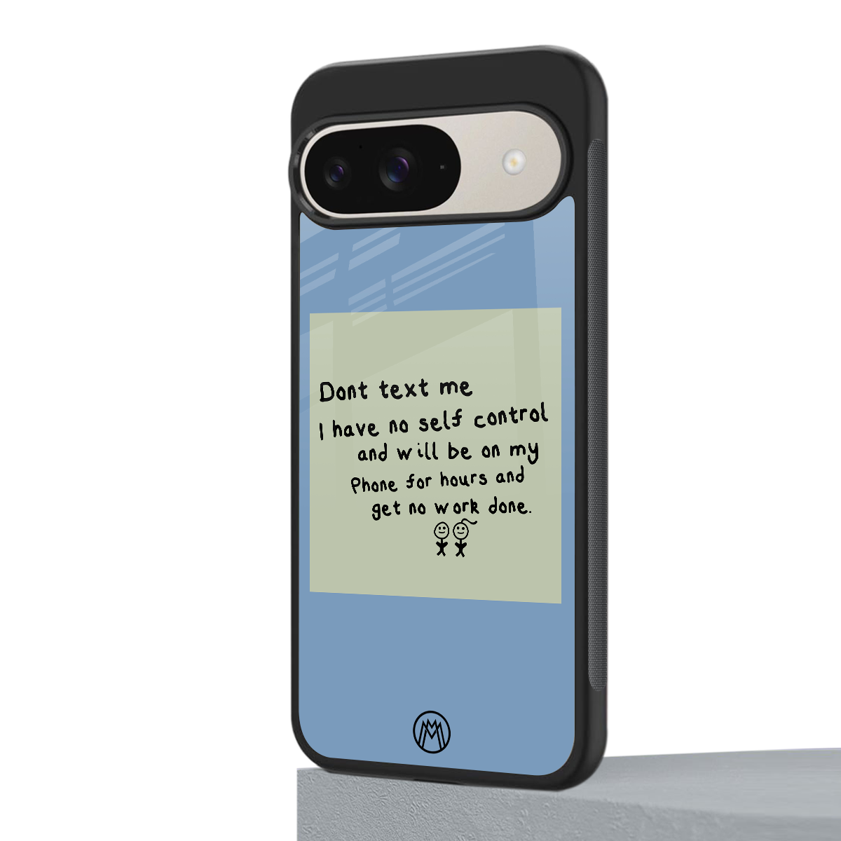 no self control back phone cover | glass case for google pixel 9