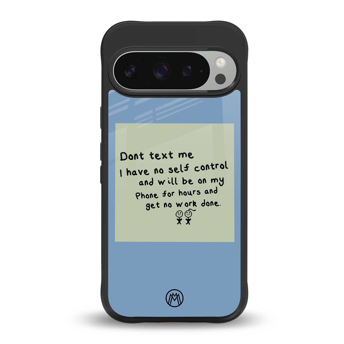 no self control back phone cover | glass case for google pixel 9 pro xl