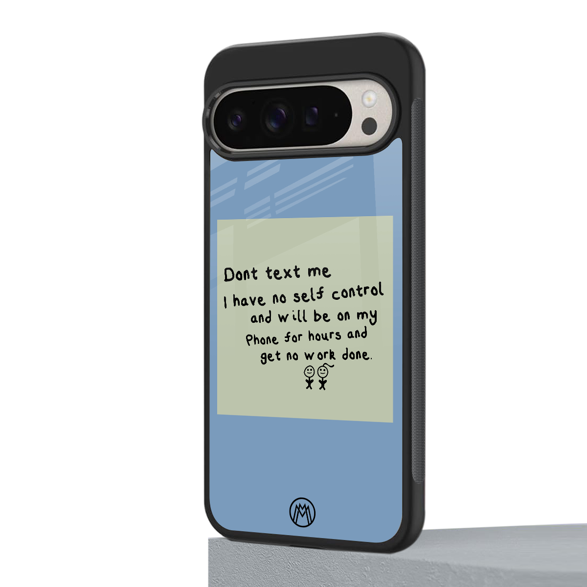 no self control back phone cover | glass case for google pixel 9 pro xl