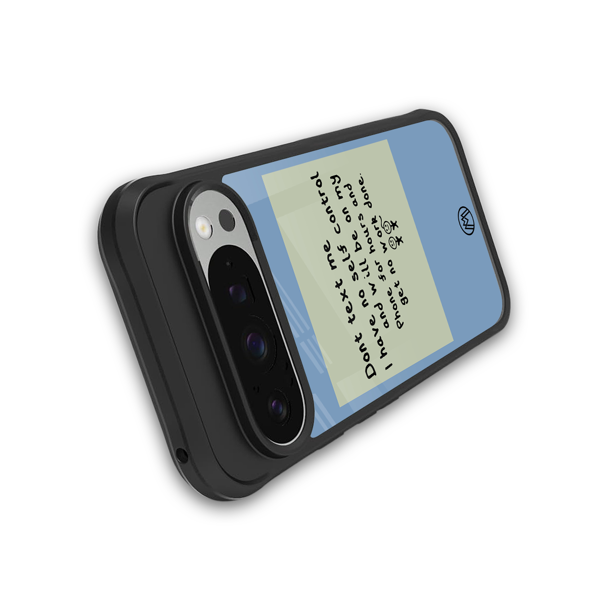 no self control back phone cover | glass case for google pixel 9 pro