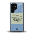 no self control back phone cover | glass case for samsung galaxy s23 ultra