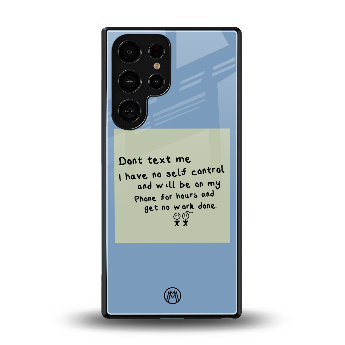 no self control back phone cover | glass case for samsung galaxy s25 ultra