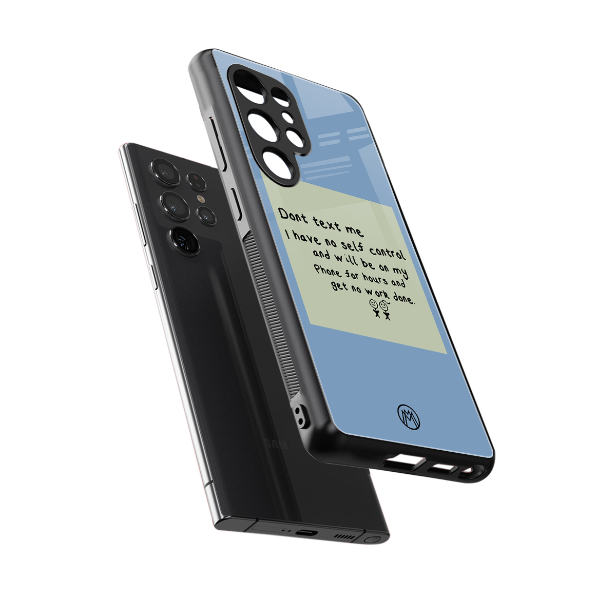 no self control back phone cover | glass case for samsung galaxy s25 ultra
