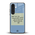no self control back phone cover | glass case for samsung galaxy s25