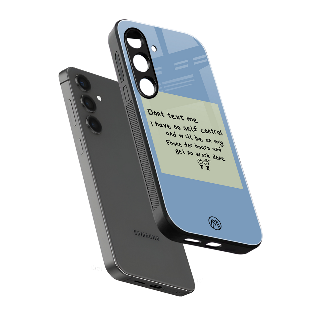 no self control back phone cover | glass case for samsung galaxy s25