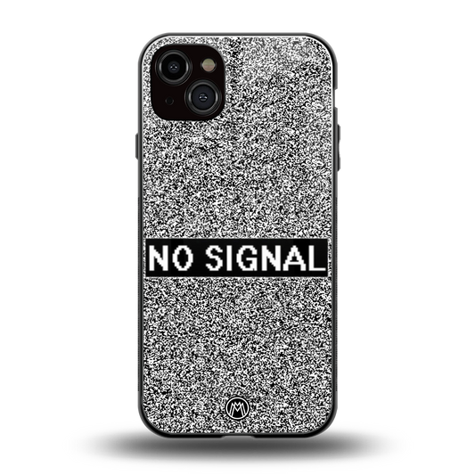 no signal back phone cover | glass case for iphone 14 plus