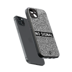 no signal back phone cover | glass case for iphone 15 plus