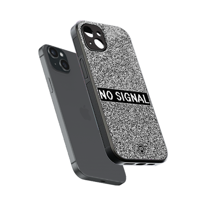 no signal back phone cover | glass case for iphone 14 plus