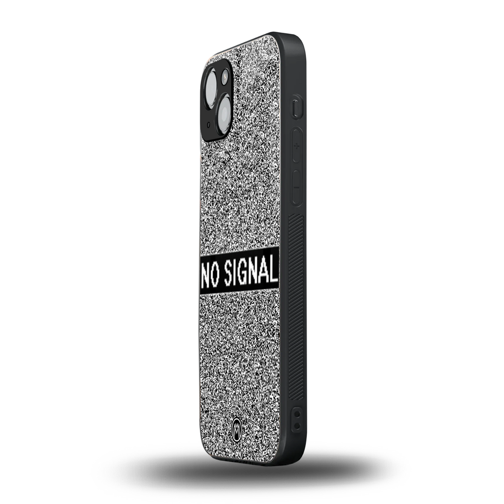 no signal back phone cover | glass case for iphone 14 plus