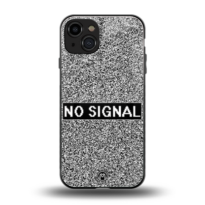 no signal back phone cover | glass case for iphone 15