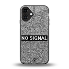 no signal back phone cover | glass case for iphone 16 plus
