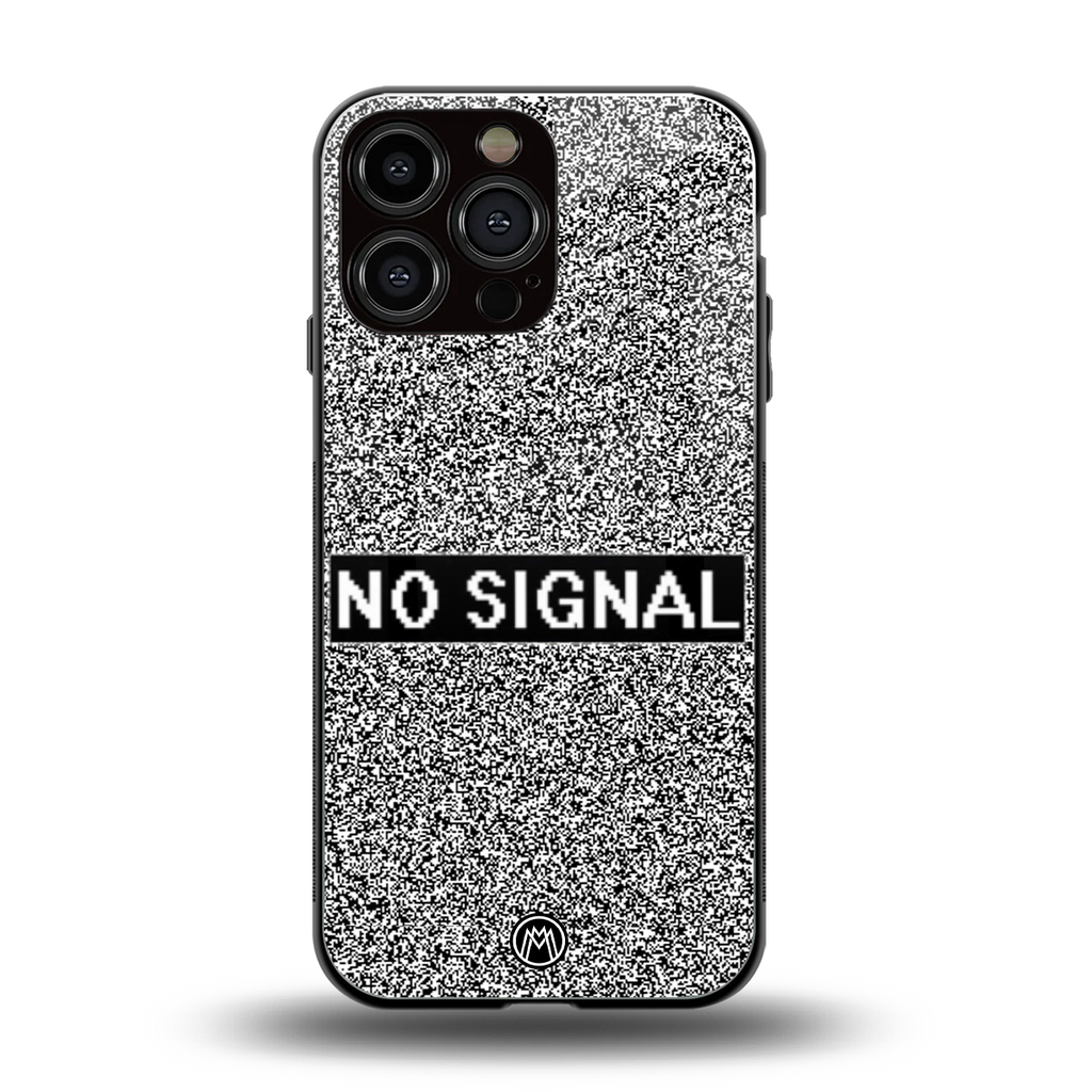 no signal back phone cover | glass case for iphone 16 pro max